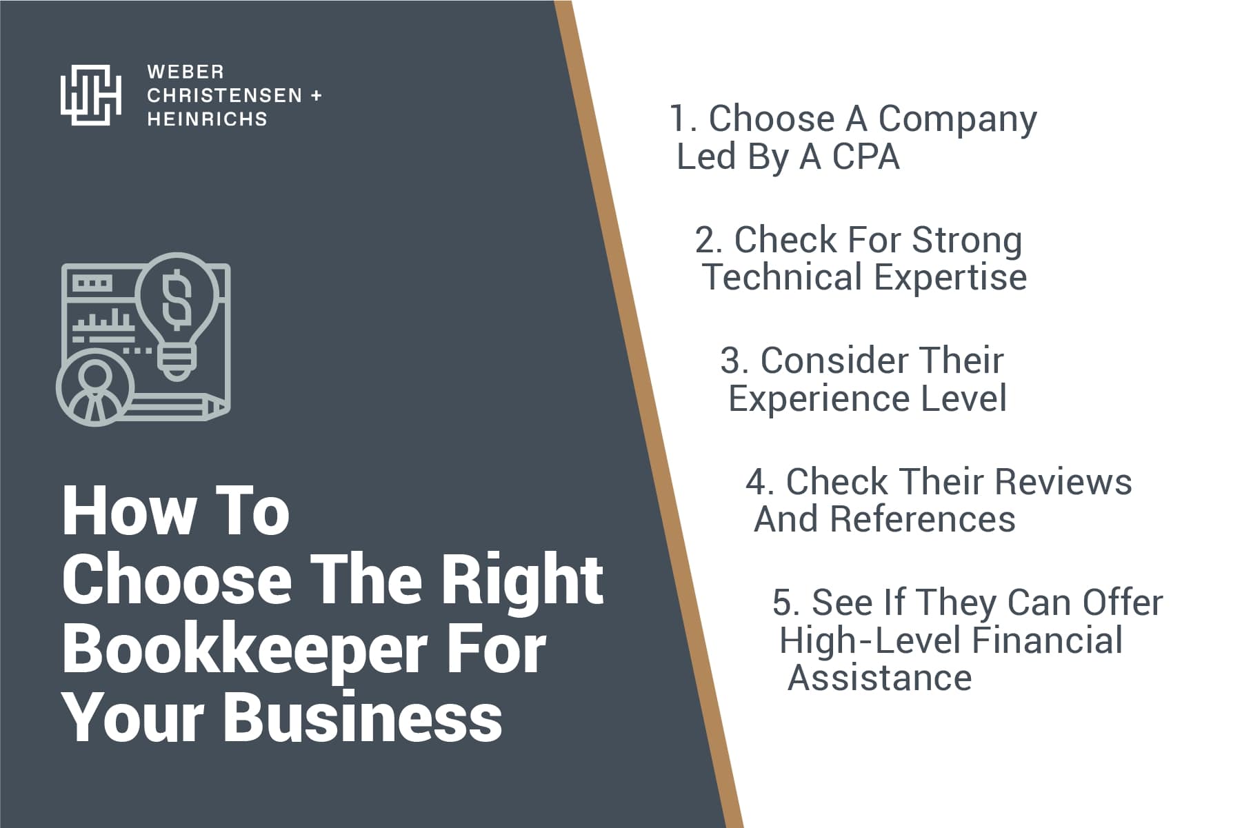 how to choose the right bookkeeper for your business